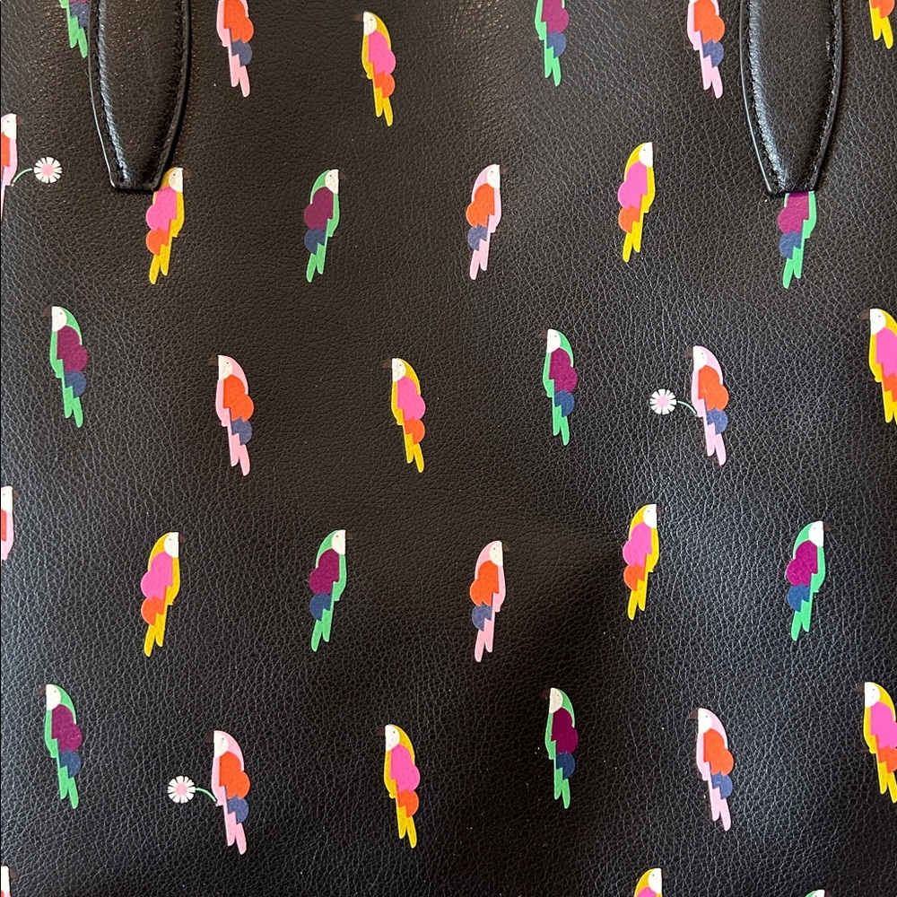 TESERVED Kate Spade Molly Flock Large Reversible Tote with Pouch - NWT Leather - Picture 6 of 17